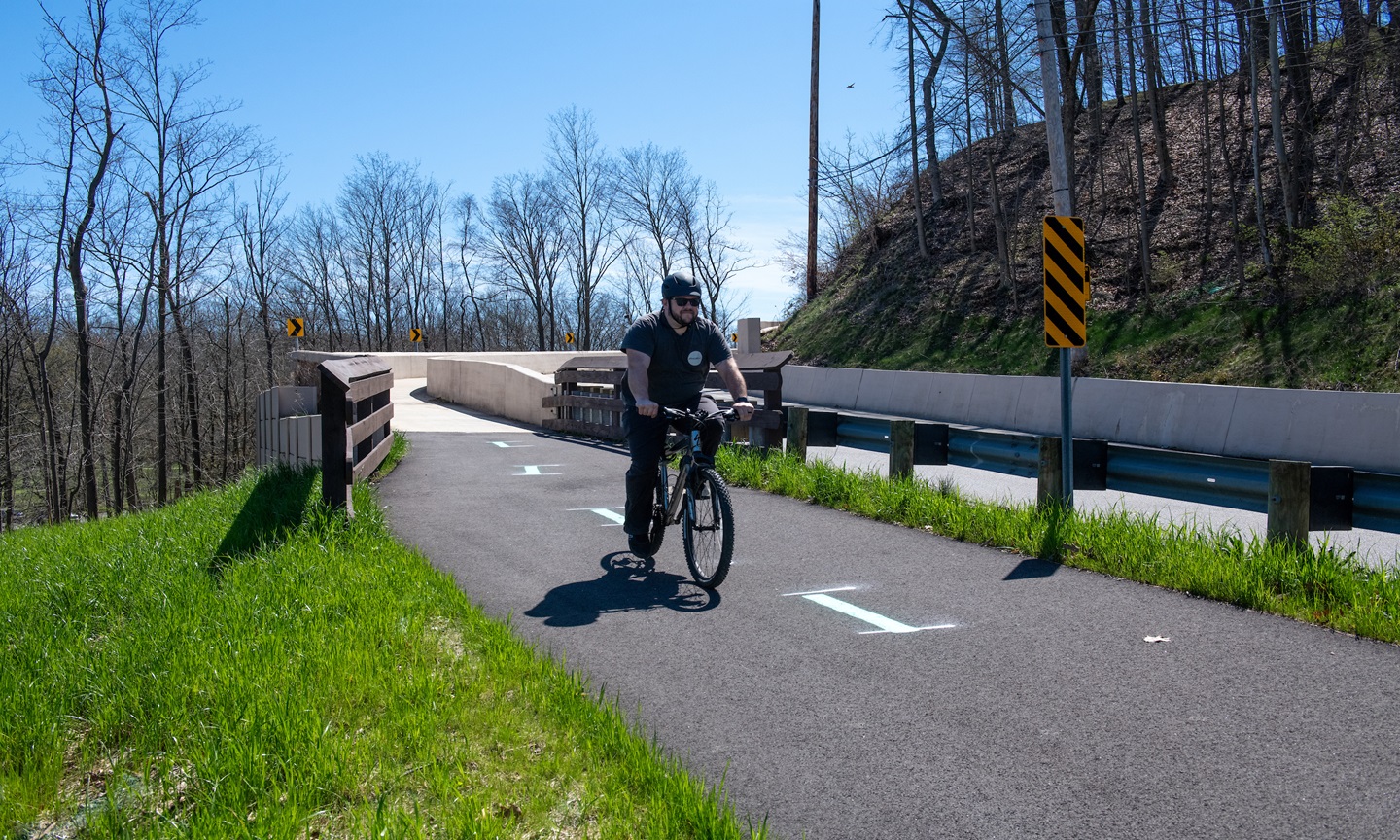 mastic bicycle downhill