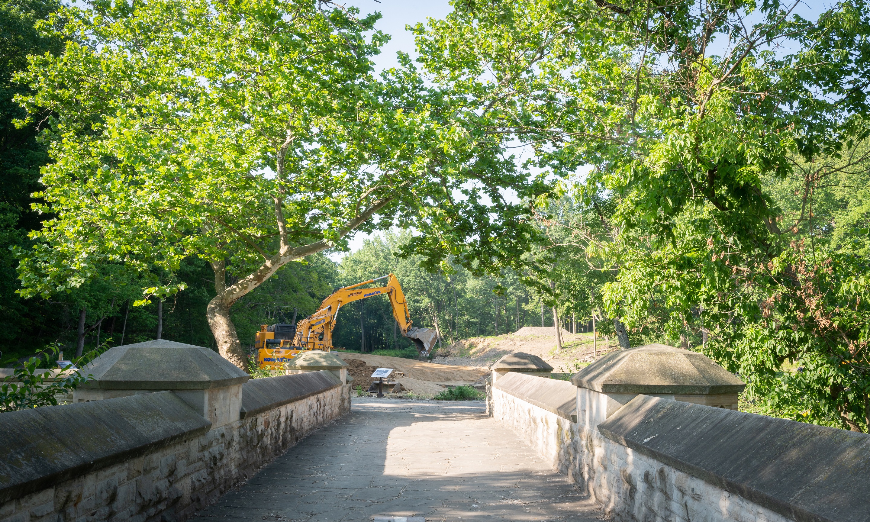 garfield pond bridge