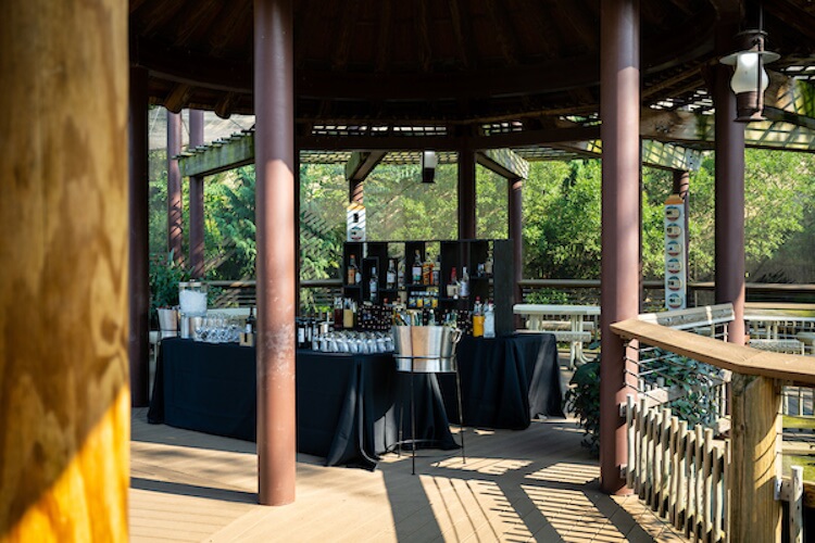 Bar in an outdoor area