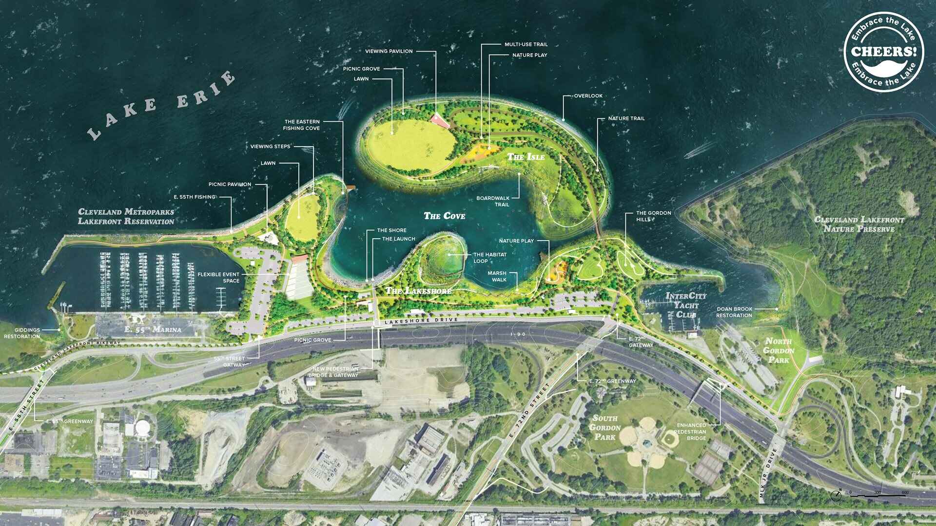 Transformational lakefront project enters design phase following Port of Cleveland board’s contract approval