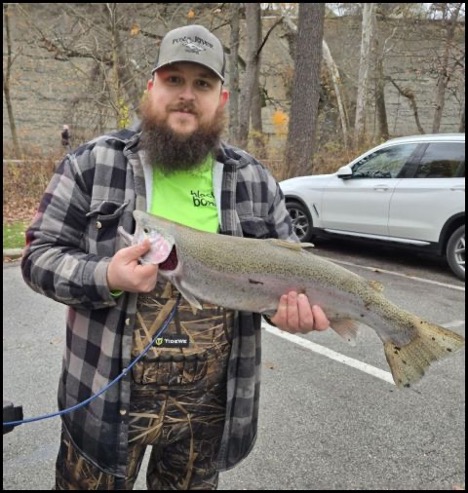 Man holding a fish