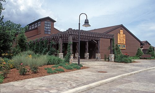 Entrance of Canalway Center building