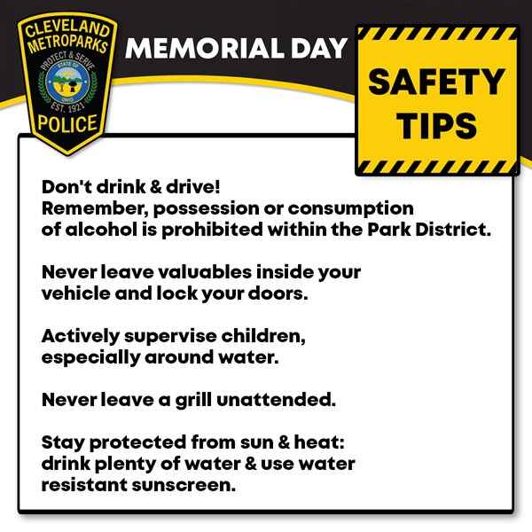 memorial day safety tips